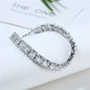 Copper Zircon Bracelet Natural Geometric Heart Drop Shape Women's Jewelry