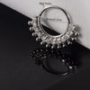 Copper Zircon Nose Rings Earrings Ear Bone Rings Body Piercing Earrings Unisex Geometric Electroplated