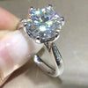 Copper Zircon Ring Light Luxury Geometric Style For Women