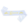 Costume Dress Up Satin Cloth Bronzing Semimanual And Semimechanical Shoulder Strap For Wedding And Party