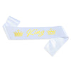 Costume Dress Up Satin Cloth Bronzing Semimanual And Semimechanical Shoulder Strap For Wedding And Party