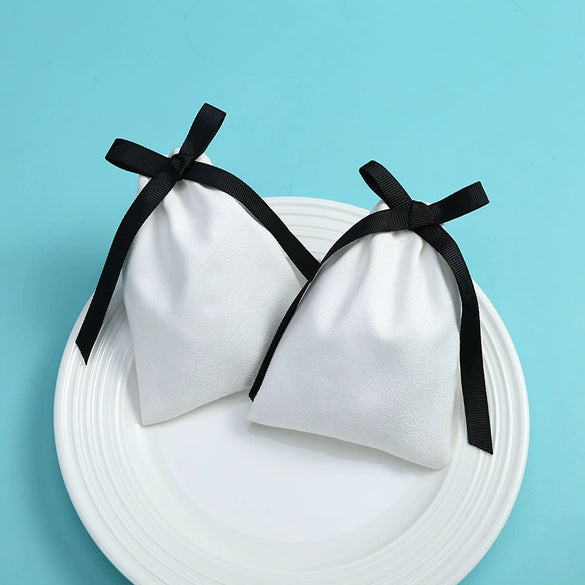 Cotton Drawstring Storage Bag For Jewelry Packaging