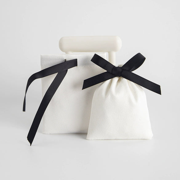 Cotton Drawstring Storage Bag For Jewelry Packaging