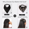 Cotton Extended Triangle Scarf And Headband Turban Headwear With Geometric Style