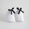 Cotton Flannel Jewelry Storage Bag With Drawstring For Packaging