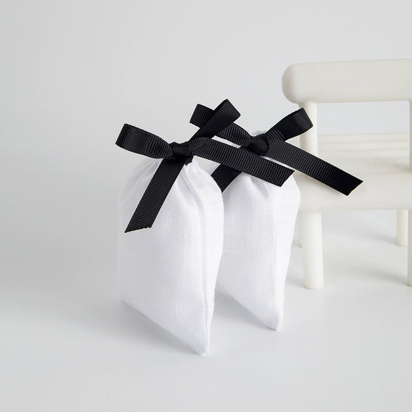 Cotton Flannel Jewelry Storage Bag With Drawstring For Packaging