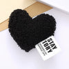 Cotton Plush Love Accessories Heart Shaped Clothing Accessories Hat With Semi Manual Processing For Autumn And Winter