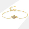 Couple Bracelet Copper Electroplated Moon Sun Style