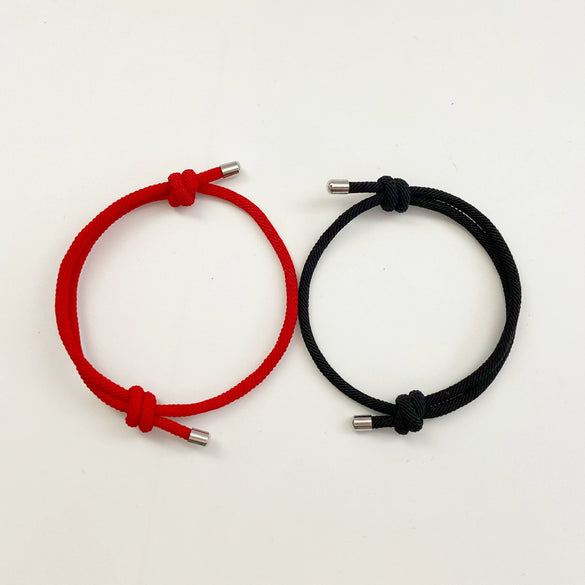 Couple Bracelet Cord Handwoven Simple Unisex Jewelry