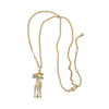 Couple Hug Fashion Allmatch Jewelry Stainless Steel Copper Geometric Handmade Pendant Necklace