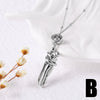 Couple Jewelry Copper Geometric Pendant Necklace Goldplated Electroplating