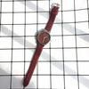 Couple Metal Alloy Belt Chain Watch Round Dial Retro Simple Leisure Style