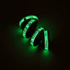 Couple Rings Stainless Steel Geometric Luminous Dripping Oil Jewelry