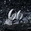 Couple Rings 925 Sterling Silver Electroplating Luminous Jewelry