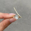Couple Wedding Ring Copper Geometric Electroplated