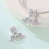 Couple Wings Heart Puzzle Charm Pendant Beads Diy Jewelry Bracelet Accessories Copper Silver Plated Dripping Oil Style