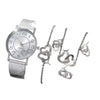 Couple's Leisure Style Alloy Watch With Round Dial