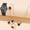 Couple's Leisure Style Alloy Watch With Round Dial