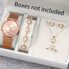 Couple's Leisure Style Alloy Watch With Round Dial