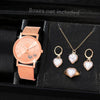 Couple's Leisure Style Alloy Watch With Round Dial