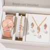 Couple's Leisure Style Alloy Watch With Round Dial
