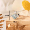 Couple's Titanium Steel Animal Zodiac Inlaid Zircon Ear Nails
