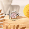 Couple's Titanium Steel Inlaid Zircon Animals Zodiac Ear Nails