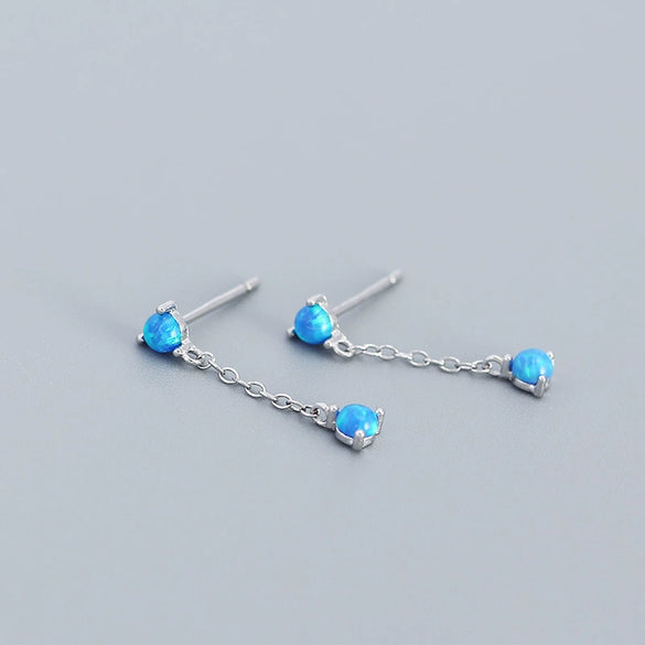 Creative Aobao Tassel Women's Ear Jewelry S925 Silver Electroplated Earrings