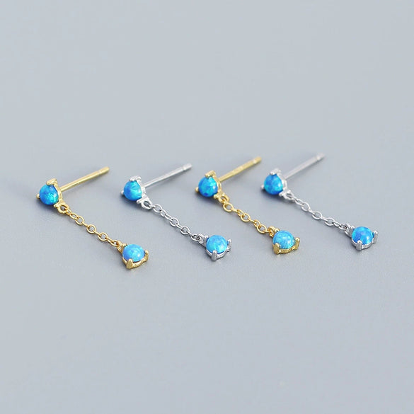 Creative Aobao Tassel Women's Ear Jewelry S925 Silver Electroplated Earrings