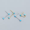 Creative Aobao Tassel Women's Ear Jewelry S925 Silver Electroplated Earrings