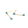 Creative Aobao Tassel Women's Ear Jewelry S925 Silver Electroplated Earrings