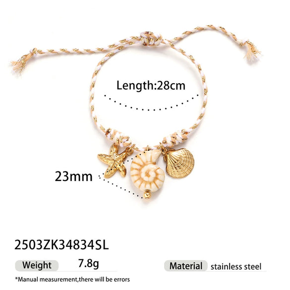 Creative Ceramic Pendant Lanyard Necklace With Animal And Zodiac Patterns For Women Summer Fresh Titanium Steel Clavicle Chain