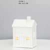 Creative Craft Ceramic LED Small House Night Light Headlamp Decoration Decoration Factory Direct Export  Wholesale