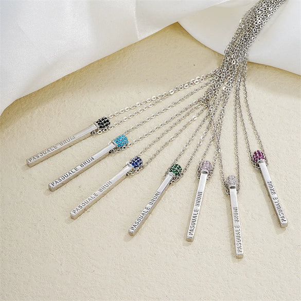 Creative Crown Microphone Pendant Necklace With Rhinestone And Copper O Chain Personality Jewelry For Women