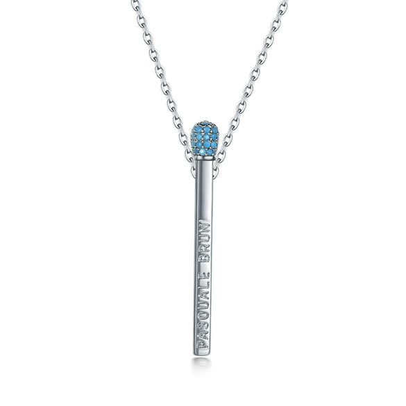 Creative Crown Microphone Pendant Necklace With Rhinestone And Copper O Chain Personality Jewelry For Women