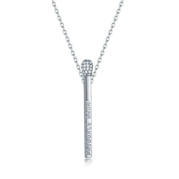 Creative Crown Microphone Pendant Necklace With Rhinestone And Copper O Chain Personality Jewelry For Women
