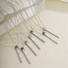 Creative Crown Microphone Pendant Necklace With Rhinestone And Copper O Chain Personality Jewelry For Women