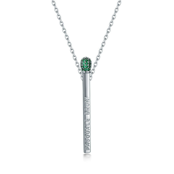 Creative Crown Microphone Pendant Necklace With Rhinestone And Copper O Chain Personality Jewelry For Women