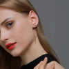 Fashion Geometric Plating Alloy No Inlaid Earrings