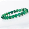 Creative Green Agate And Amethyst Beaded Bracelet For Unisex Wholesale Boutique Cartoon Style