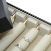 Creative Irregular Pu Leather Jewelry Display Tray Movable Ring Storage Display Plate With Metal And Density Board