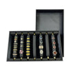 Creative Irregular Pu Leather Jewelry Display Tray Movable Ring Storage Display Plate With Metal And Density Board