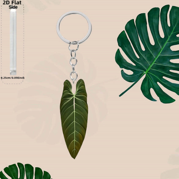 Creative Leaf Acrylic Keychain