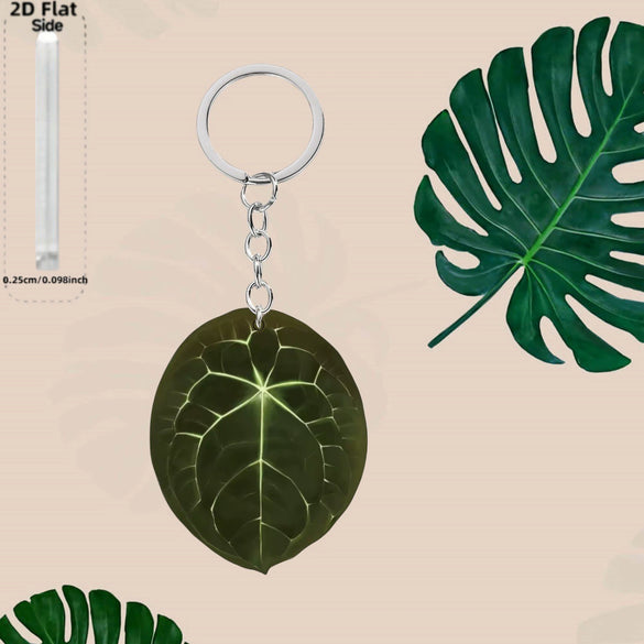Creative Leaf Acrylic Keychain