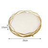 Creative Metal And Suede Jewelry Rack Highend Splicing Style For Ring Necklace Bracelet Pendant