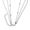 Creative Retro Simple Neck Chain Alloy Feather Pendant Multi-Layer Necklace Wholesale Nihaojewelry