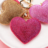 Creative Sequins Heart Pendant Tassel Key Chain Wholesale Gooddiy