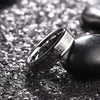 Creative Silver Patch Ring In Stainless Steel For Sale