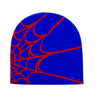 Cross-Border Hot Sale Personalized Pullover Hat Winter European And American Hot Selling Spider Web Jacquard Knitted Hat Men'S And Women'S Warm Hat Cold Hat