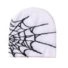 Cross-Border Hot Sale Personalized Pullover Hat Winter European And American Hot Selling Spider Web Jacquard Knitted Hat Men'S And Women'S Warm Hat Cold Hat